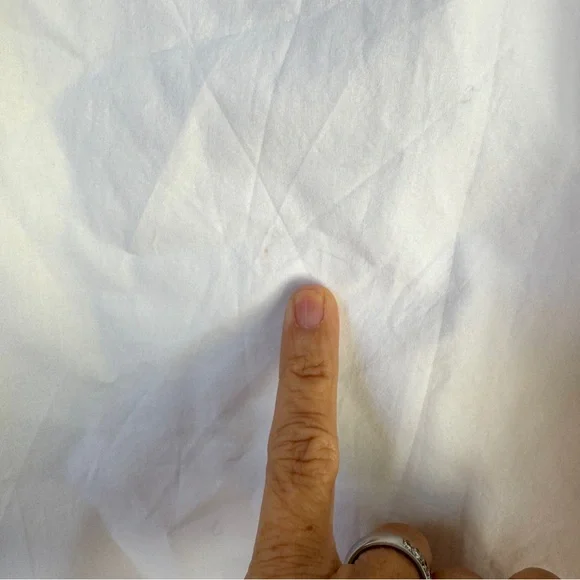 GANNI Cotton Poplin Tie String White Puff Sleeve Mini Dress EU Sz 34 / US sz 2 - Picture 13 of 13